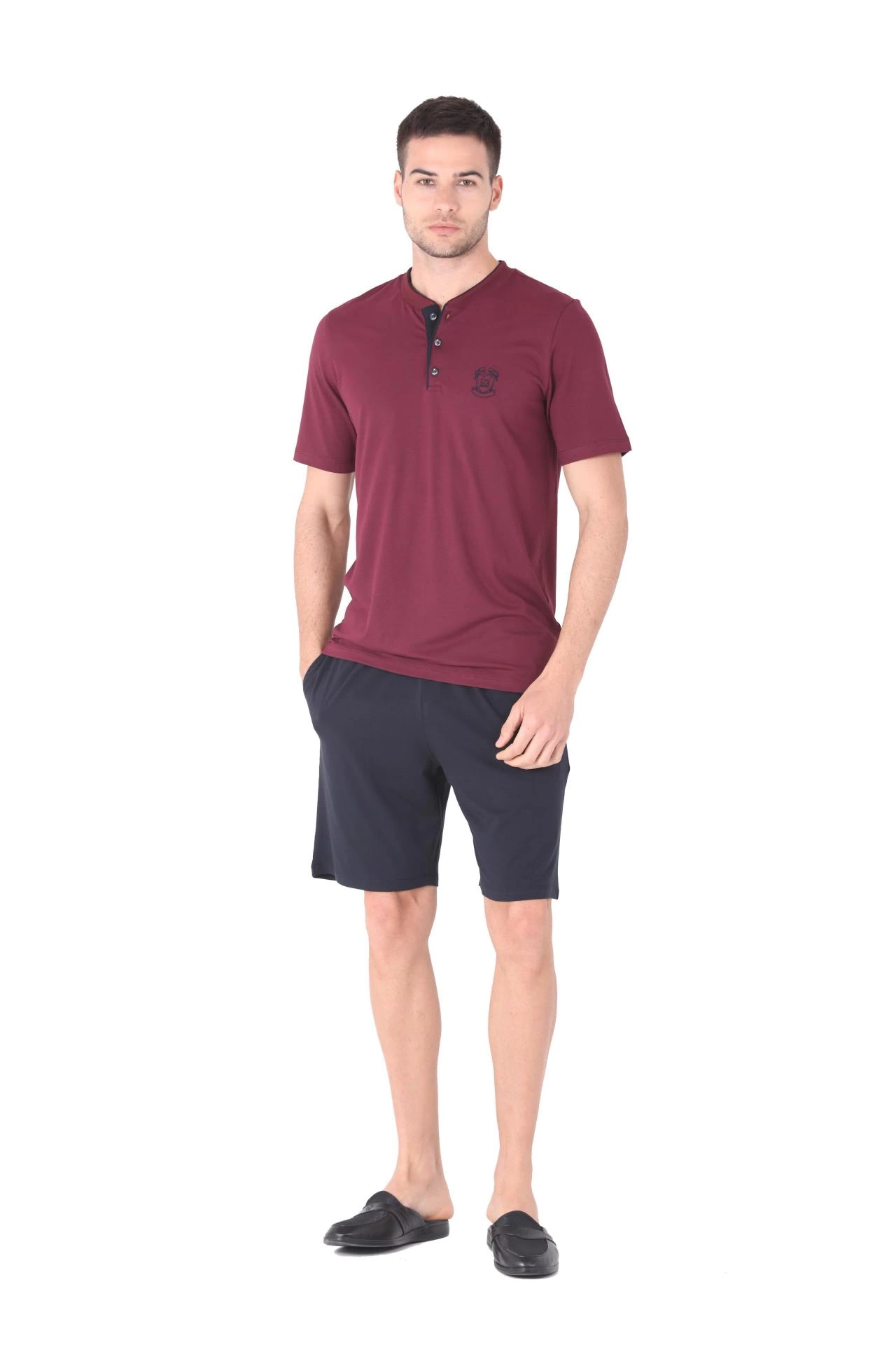 12958937379-71554859 D'S Damat 224007 Erkek 5'li Eşofman Pijama Takım Seti - Görsel 1