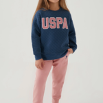 US Polo 1620-4 Kız Çocuk İkili Takım