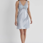 Pierre Cardin 605 Bayan Saten Dantelli Gecelik