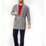 D'S Damat 03004 5'li Triko Robdöşambr Damat Pijama Seti