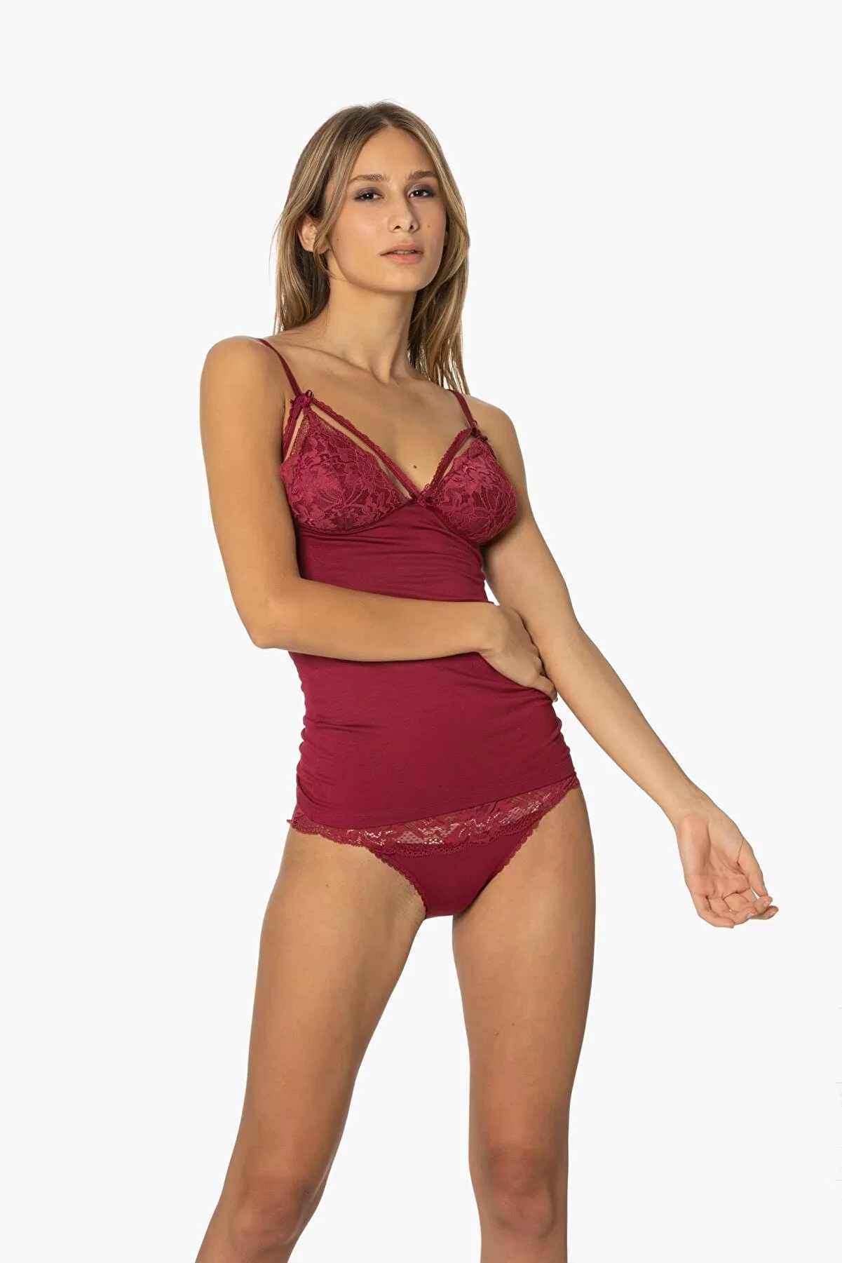 18508080133-69487382 Pierre Cardin 375 Bayan Atlet Külot Takım - Görsel 1