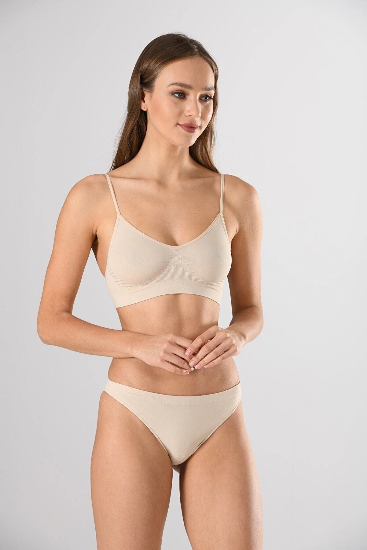 18837889717-2637822 Miss Fit 1315 İnce Askılı Büstiyer - Görsel 1