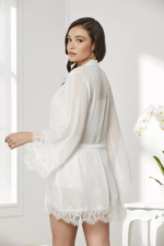 Pierre Cardin 7005 Sabahlıklı Şort Gecelik Takım - Görsel 3