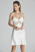 Pierre Cardin 6625 Kısa Gecelikli 6'lı İpek Set - Görsel 4