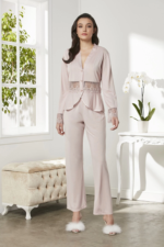 Pierre Cardin P5040 Bayan Penye 6'lı Gelin Çeyiz Seti - Görsel 5
