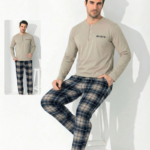 Boyraz 0697 Erkek Uzun Kol Penye Pijama Takımı