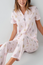 RolyPoly 3809-S Kadın Gömlek Pijama Takım - Görsel 3