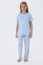 Arnetta 3598-G Kız Çocuk Kısa Kol Pijama Takımı - Görsel 3