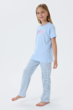 Arnetta 3598-G Kız Çocuk Kısa Kol Pijama Takımı - Görsel 2