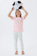Arnetta 3571-G Kız Çocuk Kısa Kol Pijama Takımı