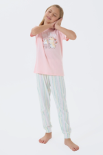 Arnetta 3571-2 Kız Çocuk Kısa Kol Pijama Takımı - Görsel 3