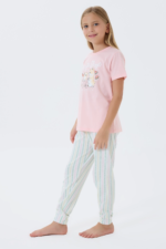 Arnetta 3571-2 Kız Çocuk Kısa Kol Pijama Takımı - Görsel 4