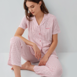 Pierre Cardin 9204-S Kadın Gömlek Pijama Takım