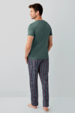 Arnetta 3680-S Erkek Kısa Kol Pijama Takımı - Görsel 4