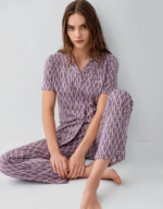 Pierre Cardin 9184-S Kadın Gömlek Pijama Takım