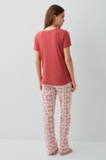 Pierre Cardin 9195-X Kadın Kısa Kol Pijama Takımı - Görsel 4