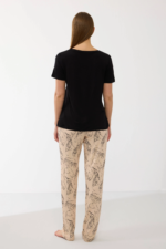 Anıl 11650 Kadın T-Shirt Ve Pantalon Takım - Görsel 2