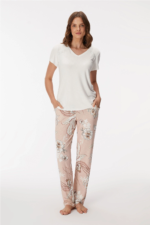 Anıl 11396 Kadın T-Shirt Ve Pantalon Takım