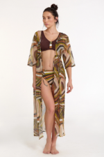 Argento 2106-3010 Kadın Kaftan - Görsel 2