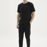 Kocabey KKT-26155 Erkek Midi Yaka Pijama Takımı