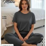 Mihra 20102 Kadın Oysho Kısa Kol Pijama Takımı