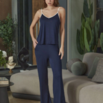 Aqua 26577 Kadın İp Askılı  Pijama Takım