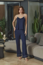 Aqua 26577 Kadın İp Askılı Pijama Takım