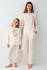Arnetta 3434-2 Kız Çocuk Uzun Kol Pijama Takım - Görsel 5
