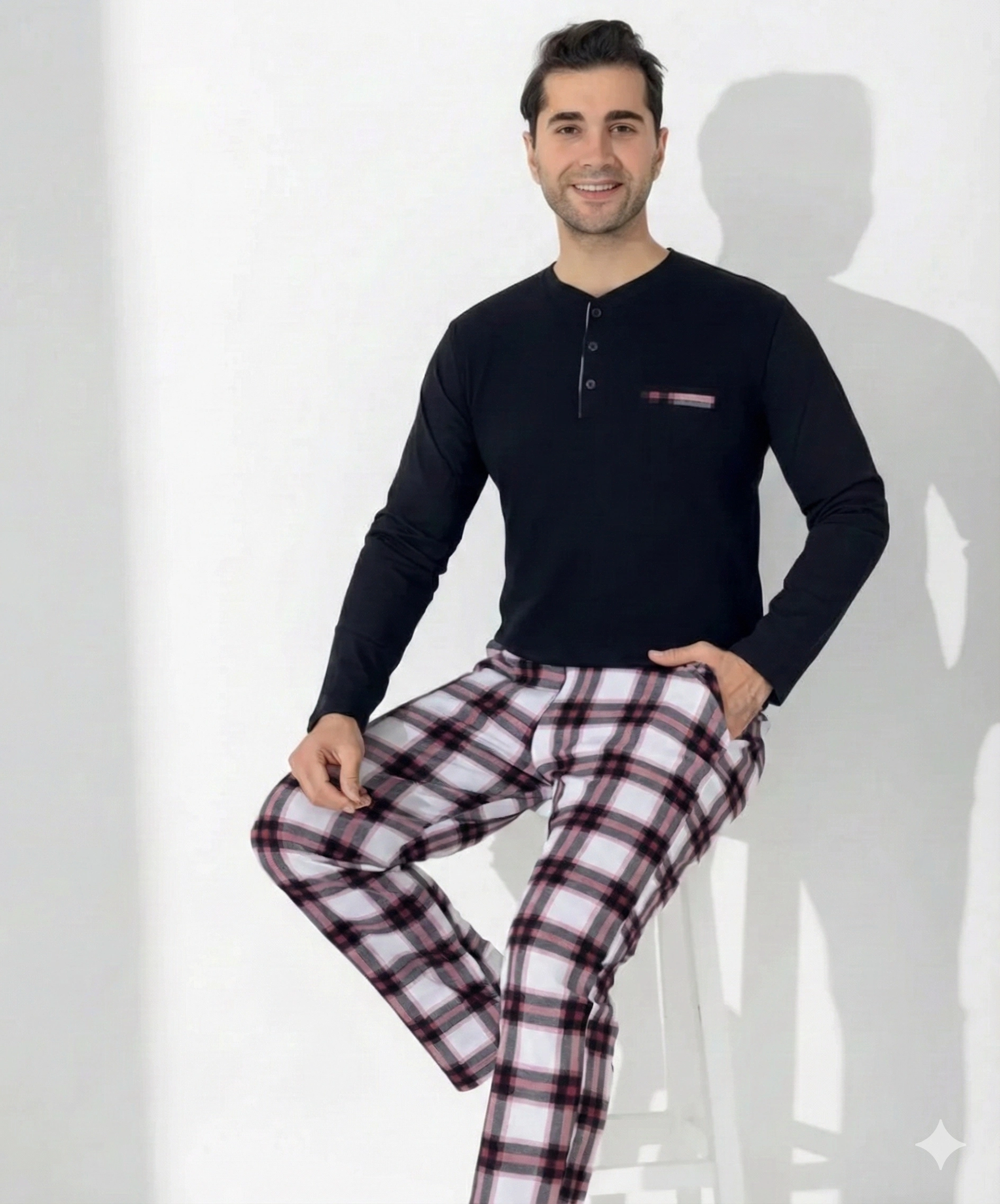 boyraz-0401-erkek-uzun-kol-pijama-takimi-29015665-sw1888sh2272 Boyraz 0401 Erkek Uzun Kol Pijama Takımı - Görsel 1
