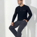 Boyraz 0404 Erkek Uzun Kol Pijama Takımı