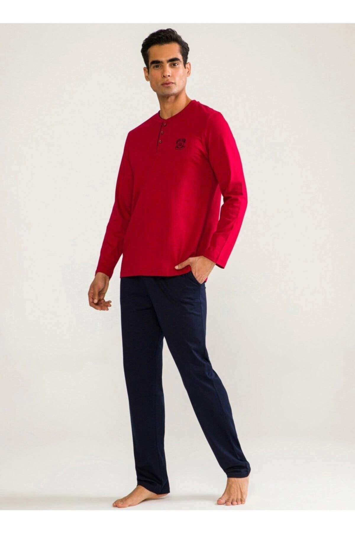 d-s-damat-01005-uzun-kol-pijama-takimi-35608781-sw1200sh1800 D'S Damat 01005 Uzun Kol Pijama Takımı - Görsel 1