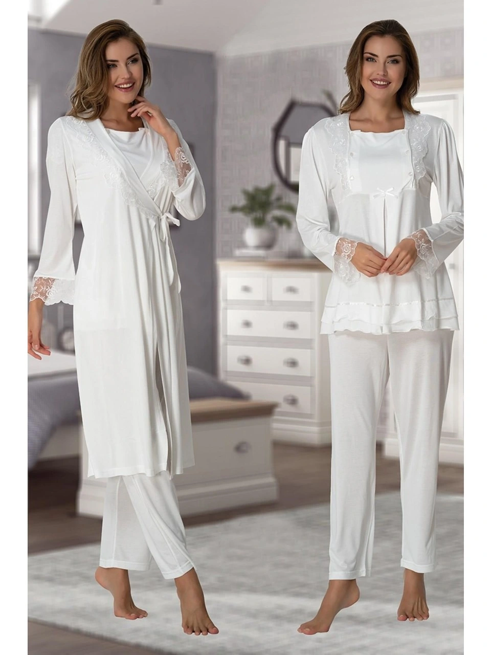 effortt-2018-sabahlikli-lohusa-pijama-takimi-37460946-sw960sh1280 Effortt 2018 Sabahlıklı Lohusa Pijama Takımı - Görsel 1