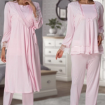 Effortt 2018  Sabahlıklı Lohusa Pijama Takımı
