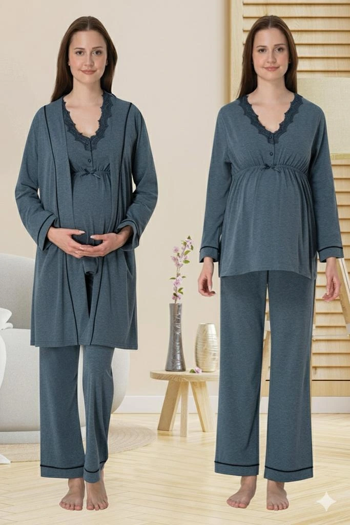 effortt-3054-sabahlikli-lohusa-pijama-takimi-69624314-sw683sh1024 Effortt 3054 Sabahlıklı Lohusa Pijama Takımı - Görsel 1