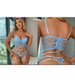For Dreams 8406 Seksi Siyah Büstiyerli Takım - Görsel 2