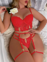 For Dreams 8406 Seksi Siyah Büstiyerli Takım - Görsel 4