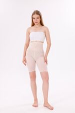 Freshness 0007 Lazer Kesim Tül Yüksek Bel Şort Korse - Görsel 4