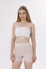 Freshness 0024 Lazer Kesim Tül Boxer Korse - Görsel 4