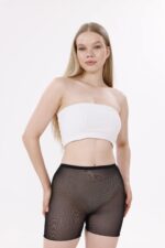 Freshness 0024 Lazer Kesim Tül Boxer Korse - Görsel 4