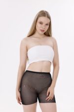 Freshness 0024 Lazer Kesim Tül Boxer Korse - Görsel 2