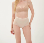 Freshness 0025 Lazer Kesim Tül Yüksek Bel Bato Korse - Görsel 2
