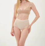 Freshness 0025 Lazer Kesim Tül Yüksek Bel Bato Korse - Görsel 3