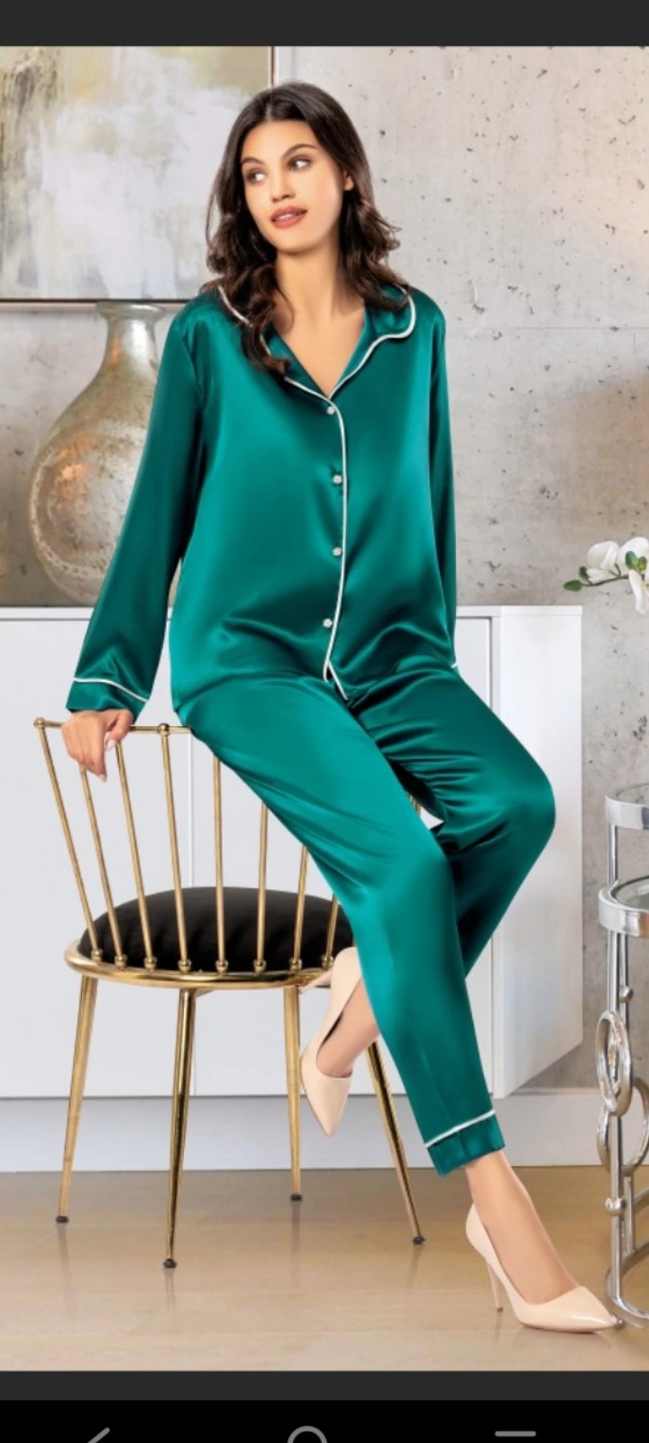 freshness-2045-saten-gomlek-yaka-patli-pijama-takimi-28209433-sw720sh1600 Freshness 2045 Saten Gömlek Yaka Patlı Pijama Takımı - Görsel 1