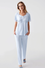 Freshness 322 Kadın Sabahlıklı Pijama Takımı - Görsel 2