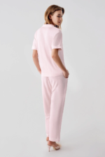 Freshness 324 Kadın 4'Lü Sabahlıklı Şorlu Pijama Takımı - Görsel 5