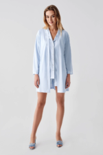 Freshness 324 Kadın 4'Lü Sabahlıklı Şorlu Pijama Takımı