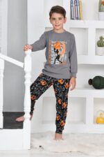 Kapitex 5153 Erkek Çocuk Uzun Kol Pijama Takımı - Görsel 5