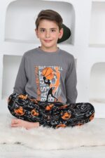 Kapitex 5153 Erkek Çocuk Uzun Kol Pijama Takımı - Görsel 2