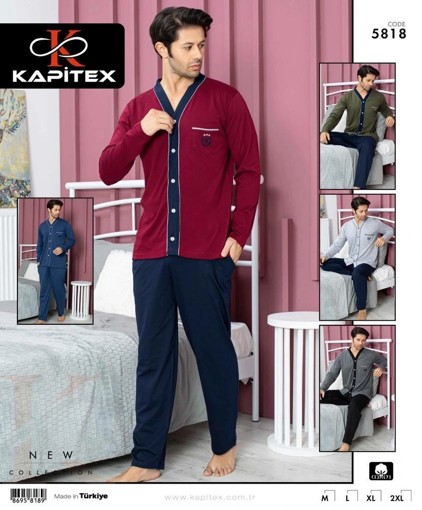 kapitex-5818-erkek-uzun-kol-patli-pijama-takimi-56905840-sw847sh1024 Kapitex 5818 Erkek Uzun Kol Patlı Pijama Takımı - Görsel 1