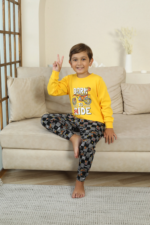 Kapitex 7101 Erkek Çocuk Uzun Kol Pijama Takımı - Görsel 3
